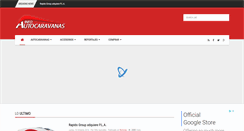 Desktop Screenshot of infoautocaravanas.com